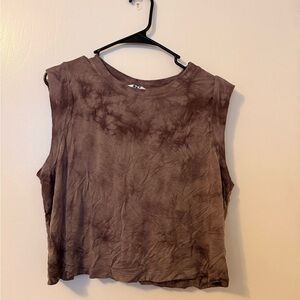 Tie-Dye Sleeveless Top
